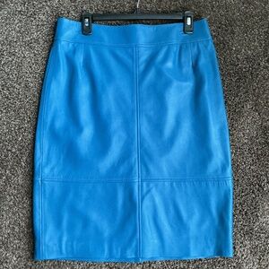 BOSS leather skirt, size 10, NWT